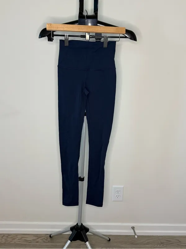 CALIA by Carrie Underwood Navy High Rise Leggings XXS Hidden Pocket Yoga - Image 3