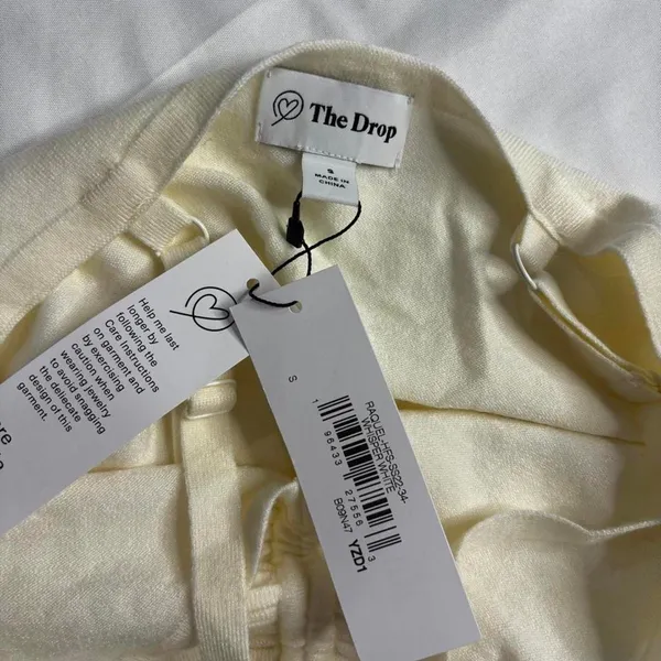 The Drop Raquel Ruched Crop Top Size XXS - Image 3