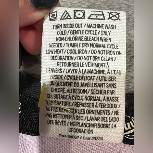 Victoria'S Secret Pink Marl Grey Bling Ribbed Neck Logo Sequin Tank S - Image 7