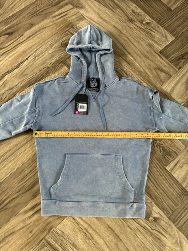 Alphalete Women’s Terry Oversized Hoodie - Celestial Blue ,Size XS - Image 3
