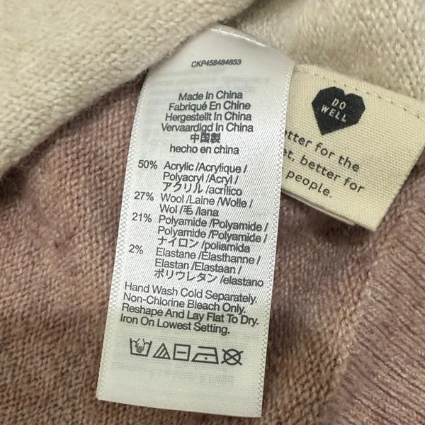 Madewell Wool Redmond Mockneck Pocket Sweater in Colorblock - Image 5