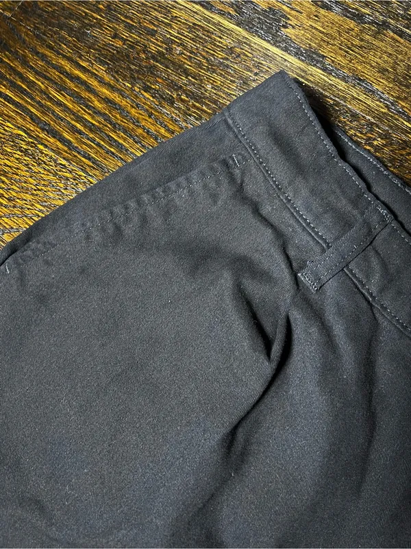Banana Republic Black High Waist Bermuda Shorts Size 10 Twill Stretch - Image 4