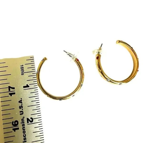 Alison Lou x J.Crew Crystal Hoop Earrings - Image 9