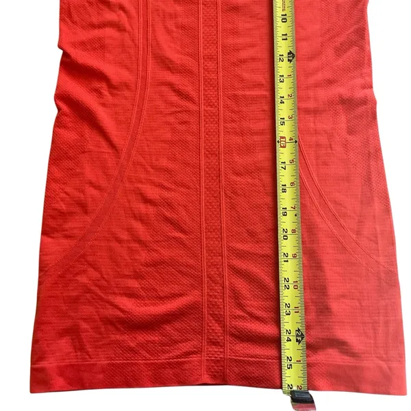 Lululemon swiftly tech orange 2.0 long sleeve shirt size 6 - Image 4