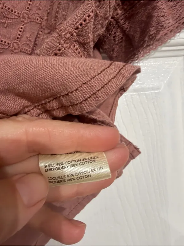 NWOT We the free riviera top size large mauve - Image 4