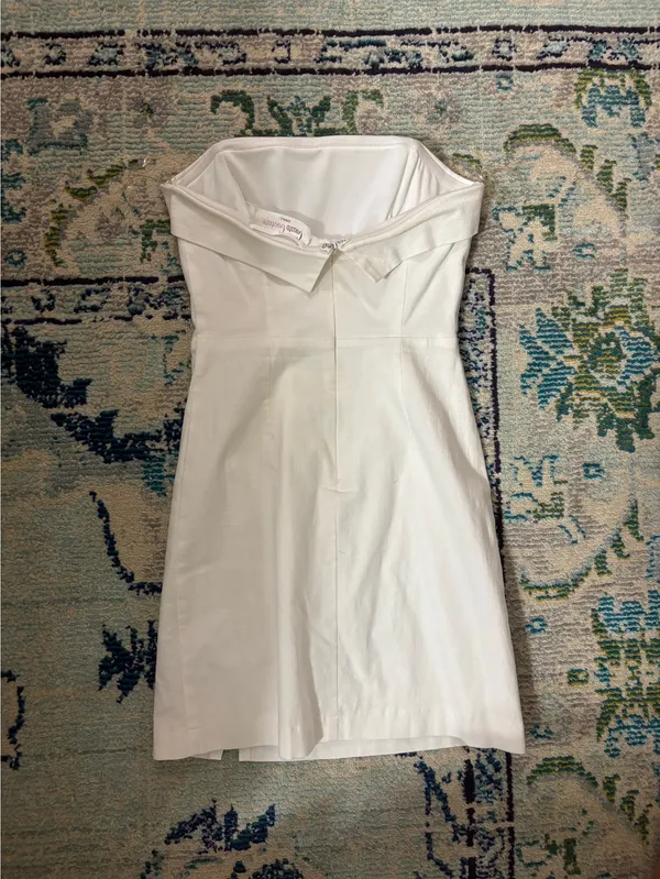 Cousin Couture White Mini Dress - Image 3