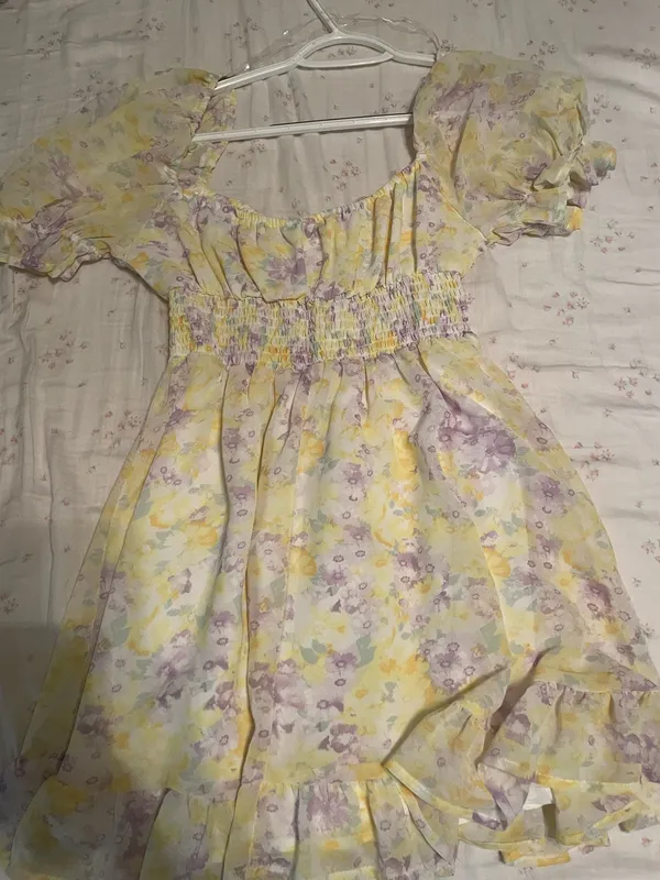 Babydoll dress Yellow - Image 7