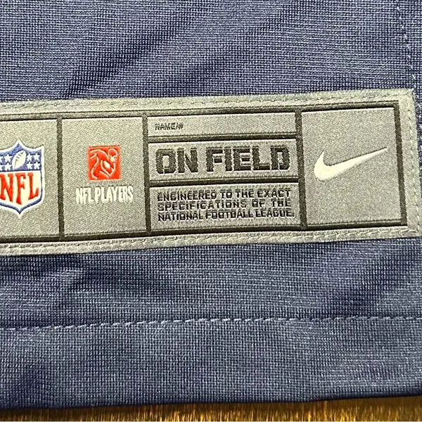 Women's Nike DeAndre Hopkins Navy Tennessee Titans Game Jersey-Medium - Image 3