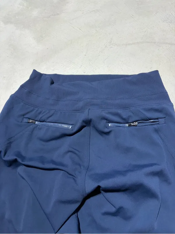 Athleta Navy Performance Stretch Pants M/P - Image 5