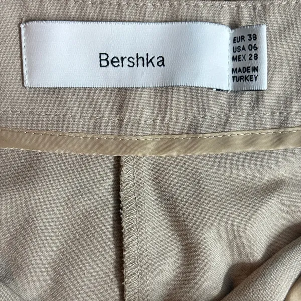 Bershka Beige Trousers - Image 2