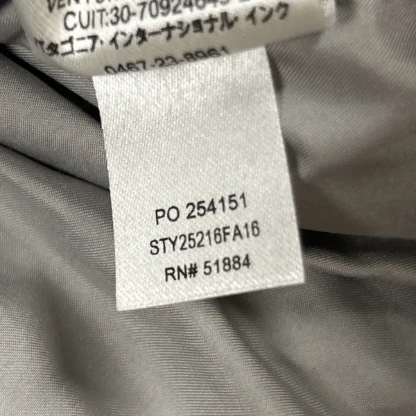 Patagonia Los Gatos Fleece Vest Womens Large Sherpa Gray Full Zip Pockets 25216 - Image 5