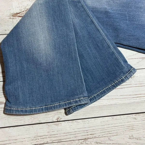 Miss Me Loose Saddle Stitching Bootcut Jeans - Image 7
