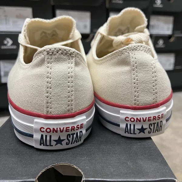 Converse Women's Cream and White Trainers - Image 6