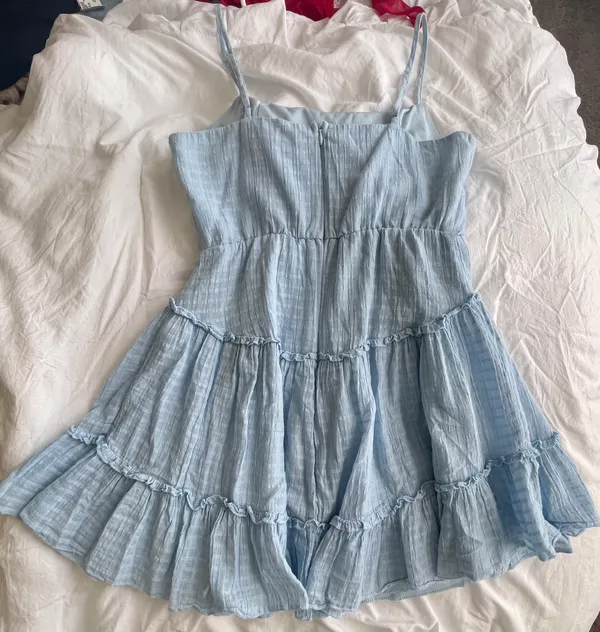 Blue Mini Dress - Image 2