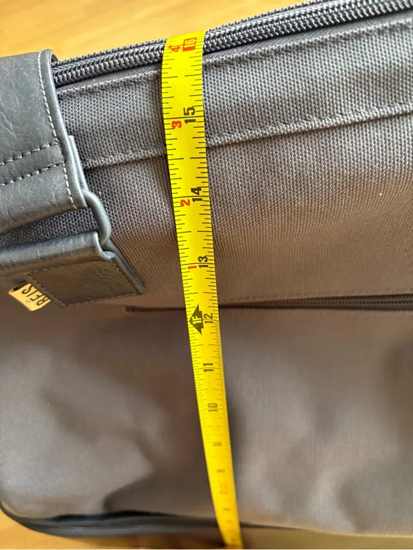 BEIS Gray and Black Laptop Weekender Bag - Image 14