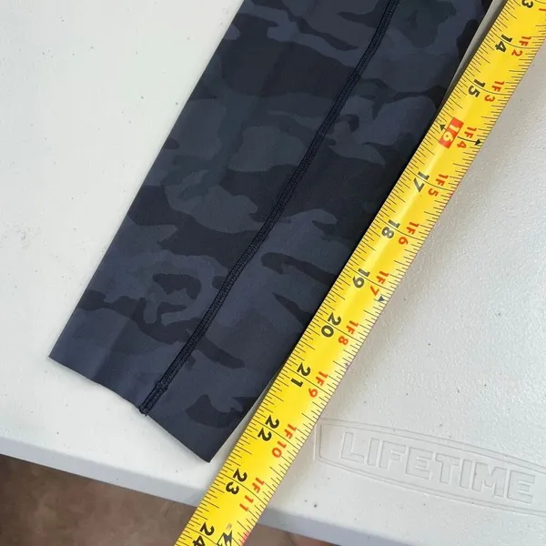 Lululemon Fast and Free High Rise Leggings Camo 2 Women - Image 11