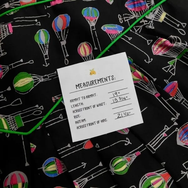 Anthropologie ANNA SUI Montgolfier Silk Skirt Hot Air Balloon Print Size 6 - Image 15