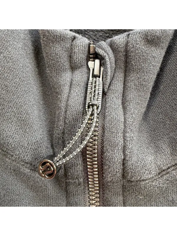 Lululemon Scuba Oversized Half-Zip Hoodie Black Women's M/L Yoga Running Gym - Image 5