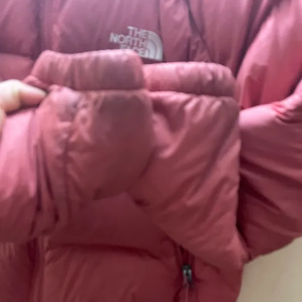 The North Face Pink Puffer Jacket 550 - Image 10