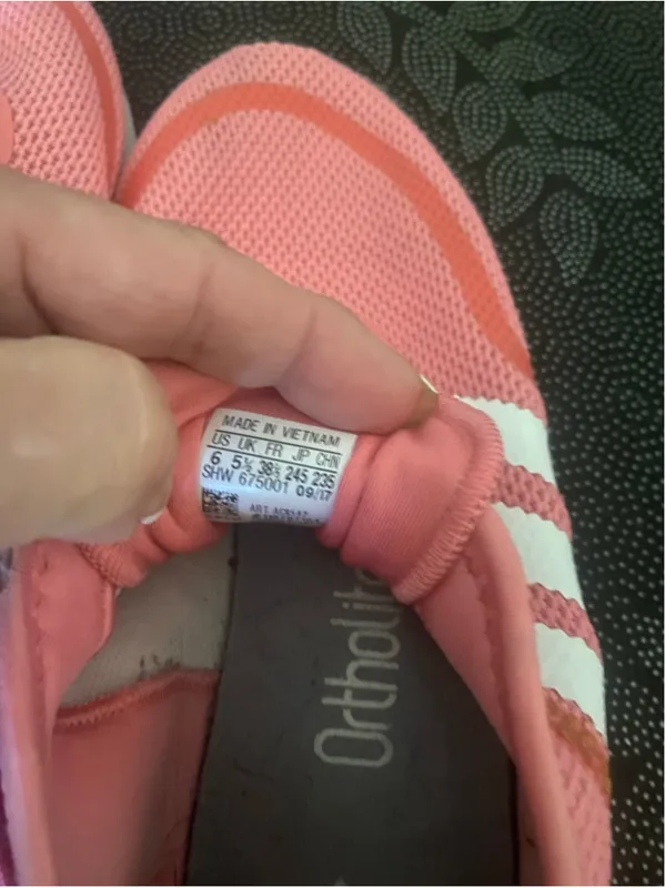 Women's Adidas Ortholite N-5923 Sneakers Size 6 - Image 5