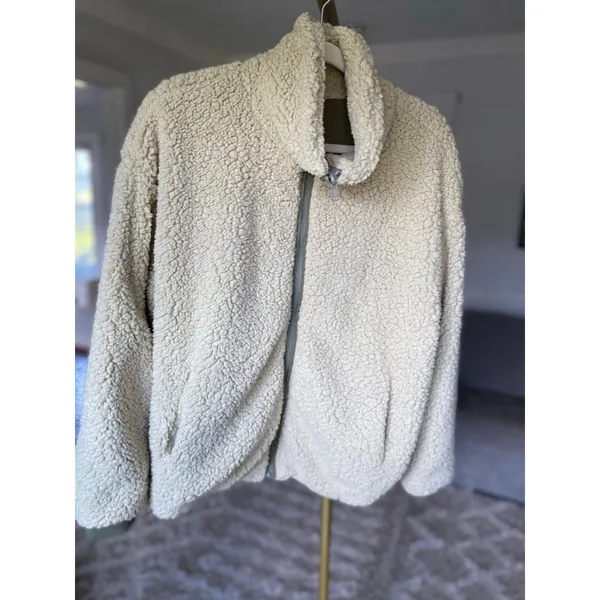 Kori Fleece Sherpa Jacket Reversible Buttery Soft Ski Snow Bunny‎ Winter Cozy S - Image 2