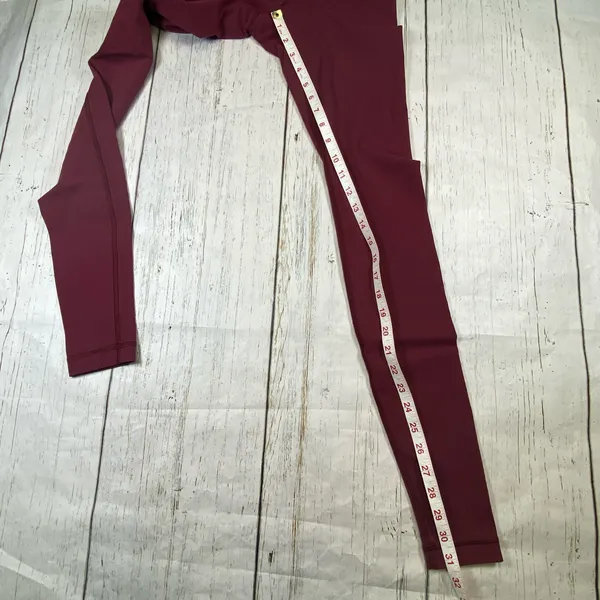 Lululemon Align Leggings Size 4 Garnet Burgundy - Image 5