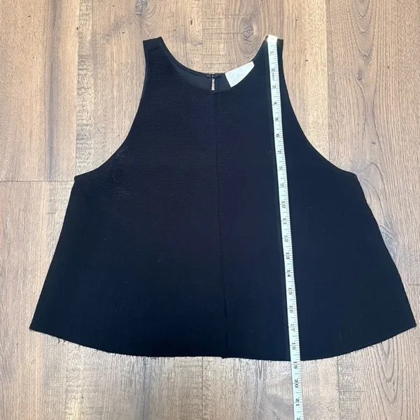 WILFRED ARITZIA LE FOU‎ Tank Top Flowy Black Relaxed Fit size XS - Image 5