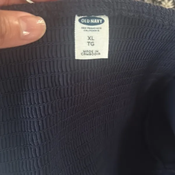 Old Navy Blue Mini Dress Athletic Casual Stretch - Image 5