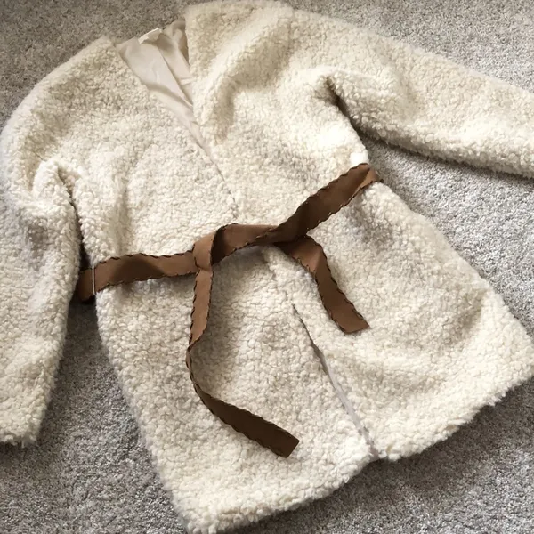 Teddy bear Sherpa jacket coat - Image 3