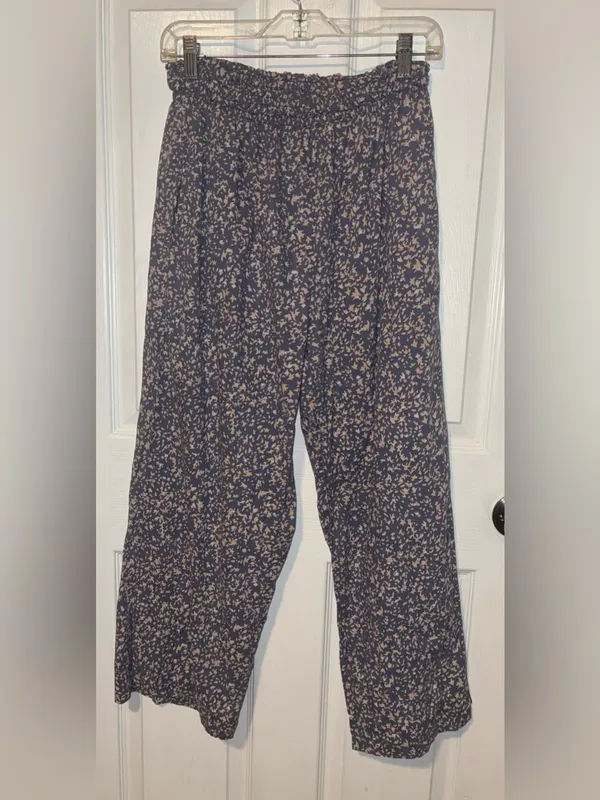 Mirth pajama set Printed Wide-Leg Pants sz small - Image 5
