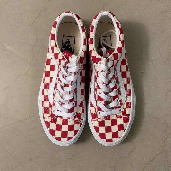Vans NWOT  Checkered Sneakers - Image 6