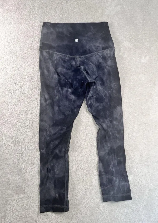 Lululemon Align Pant 21" Diamond Dye Diamond Dye Asphalt Grey True Navy 4 - Image 4