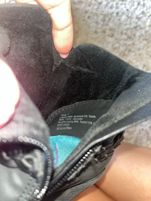 Black booties Size 7 - Image 4