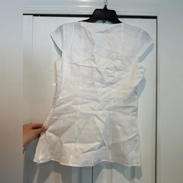 Reformation Meela Linen Top - Image 4