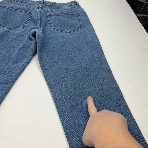 Pacsun Mom Jean Size 26 Womens Denim Blue Five Pockets 90s 80s High Waist‎ *FLAW - Image 12