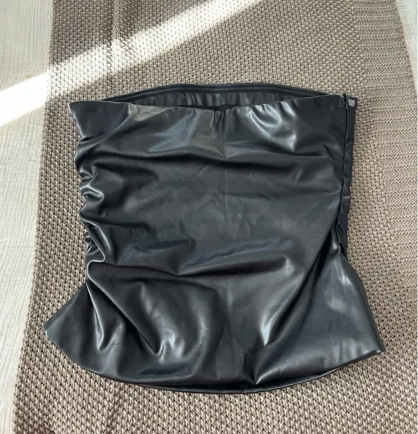 Leather Tube Shein Top Faux - Image 5