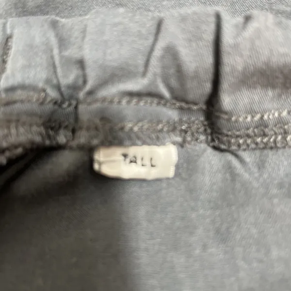 Cherokee Gray Scrub Pants Womens S/CH/P 32" Inseam 30" Elastic Waist Medical - Image 4