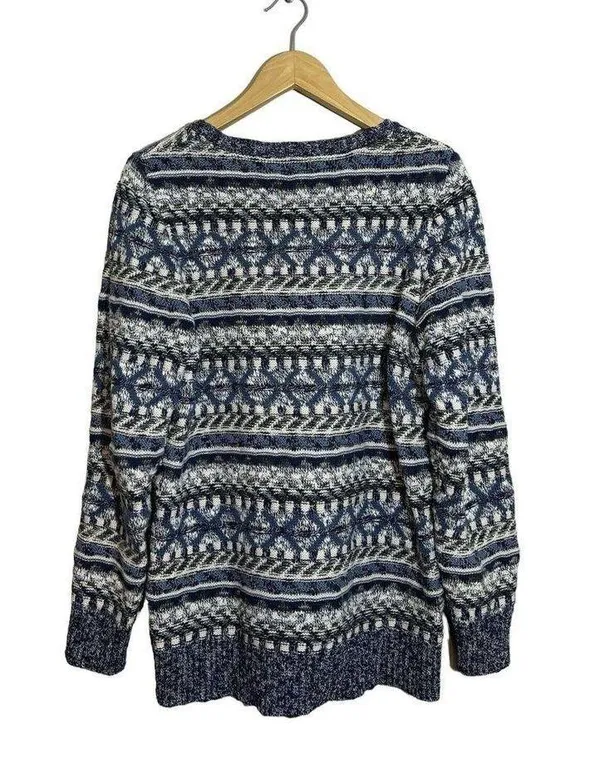 L.L. Bean Women's Chunky Knit Sweater Medium - Image 3
