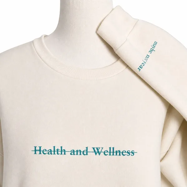 Call‎ Her Daddy Barstool Crewneck Sweatshirt Large Cream Health Wellness - Image 3