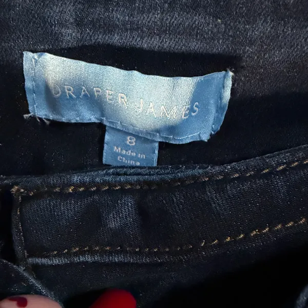 Draper James Stone Blue Relaxed womens Jeans - Image 5