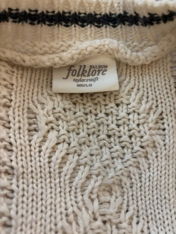 Taylor Swift Folklore Cardigan M/L - Image 2