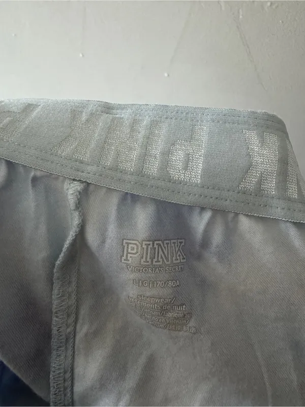 PINK Victoria’s Secret Blue Tie Dye Sleep‎ Shorts - Image 4