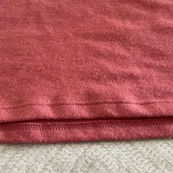 Zara Women’s Peach/Pink Short-sleeve Sweater - Image 5