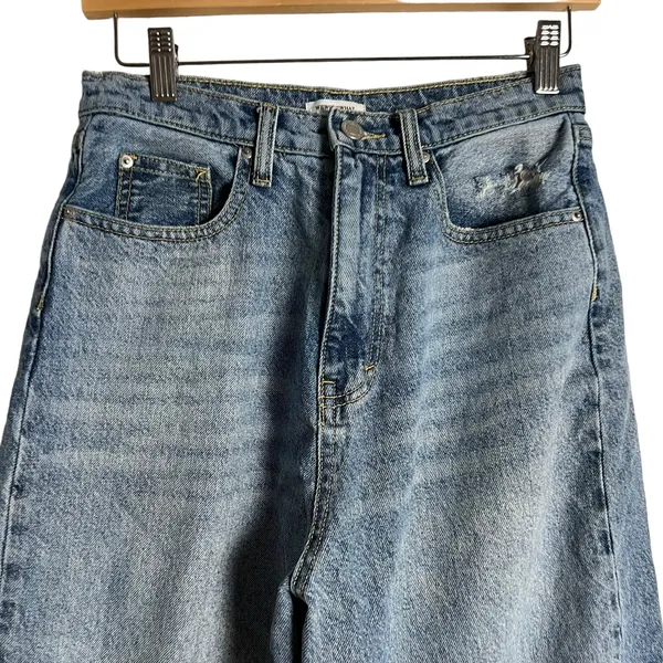 WeWoreWhat Dani Modern Boyfriend Denim Blue Jeans Size 27 - Image 4