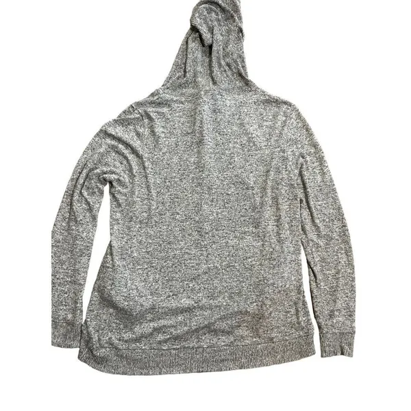 Anthropologie Saturday Sunday‎ womens Heathered gray pullover hoodie size Small - Image 2