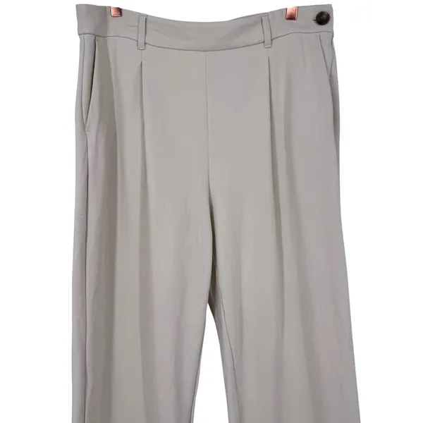 Vuori Womens Maven Wide Leg Pants Pleated Trouser Size Large Travel Lounge - Image 6