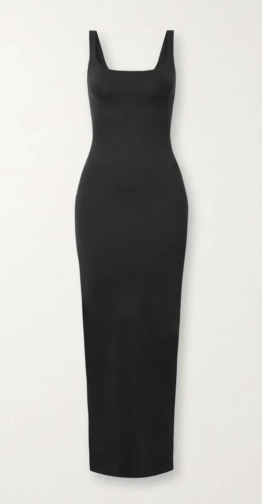 SKIMS BODY TANK LONG SLIP DRESS, Size Small, $118 - Image 4