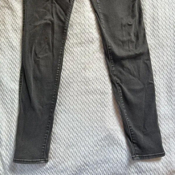 Abercrombie and Fitch Button Fly Super Skinny High Rise Jeans - Image 2