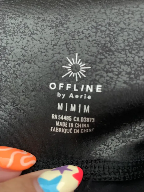 Aerie crossover leather leggings - Image 2