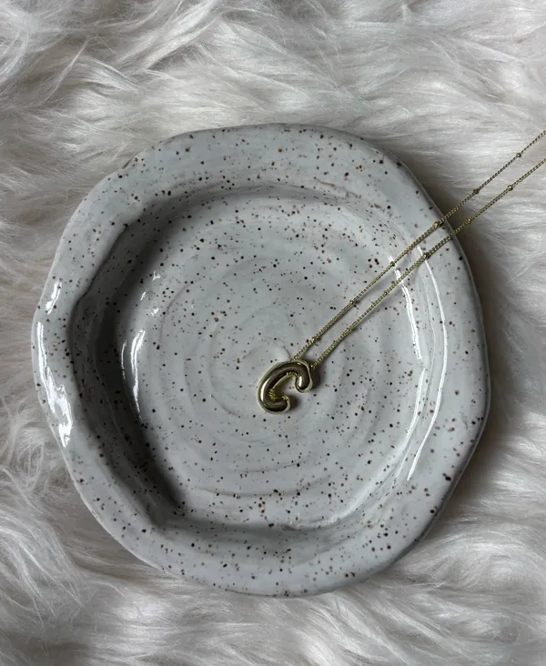 Gold bubble initial “C” - Image 5